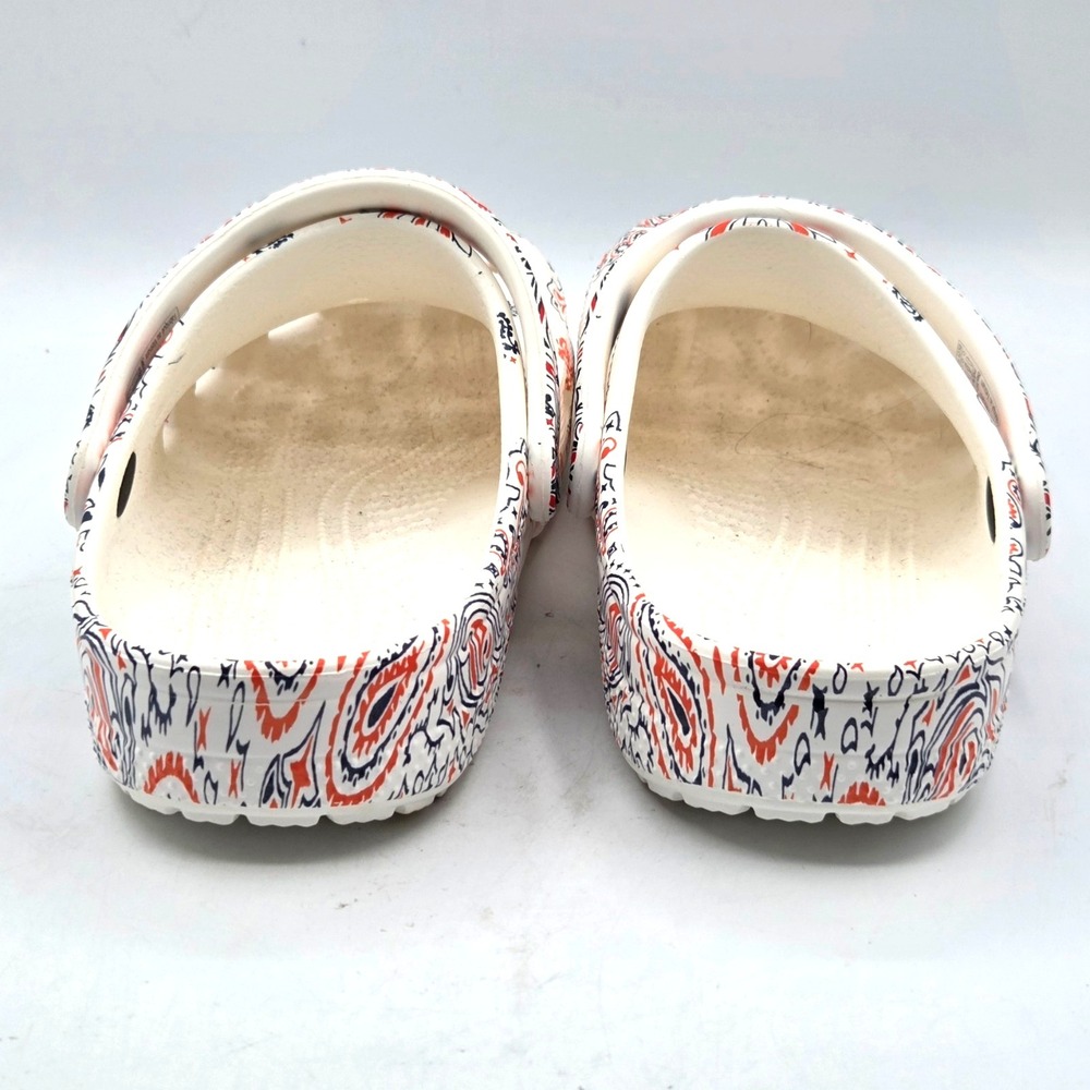 Crocs Classic Americana Paisley Clog Men's Size 8 Women's Size 10 - Picture 4 of 5